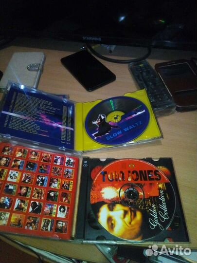 Фирменные сд диски 5 дисков