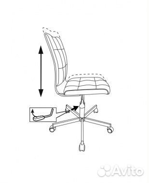 Кресло Бюрократ CH-330M, новое