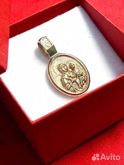 Серебряная подвеска с иконами \925\ т22952