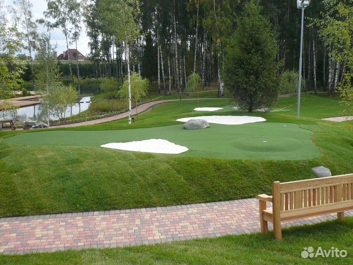 Искусственный газон 40 мм