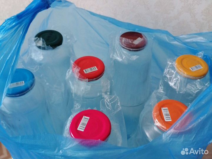 Стеклянная бутылка 1 л