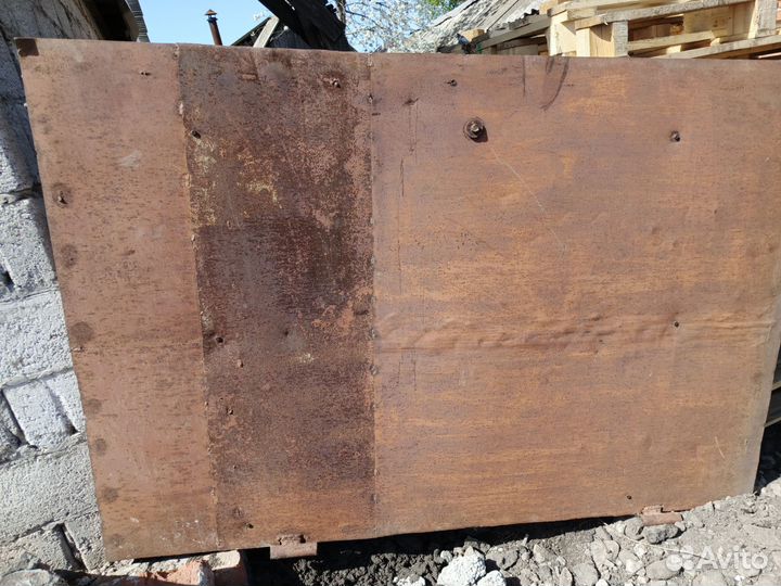 Ворота гаражные металлические бу