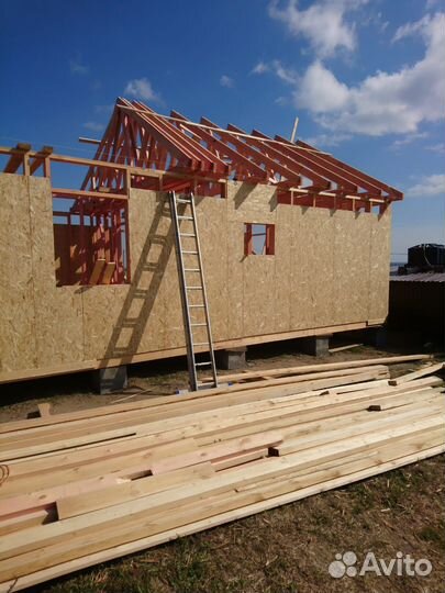 Каркасные дома под ключ с гарантией, строительство