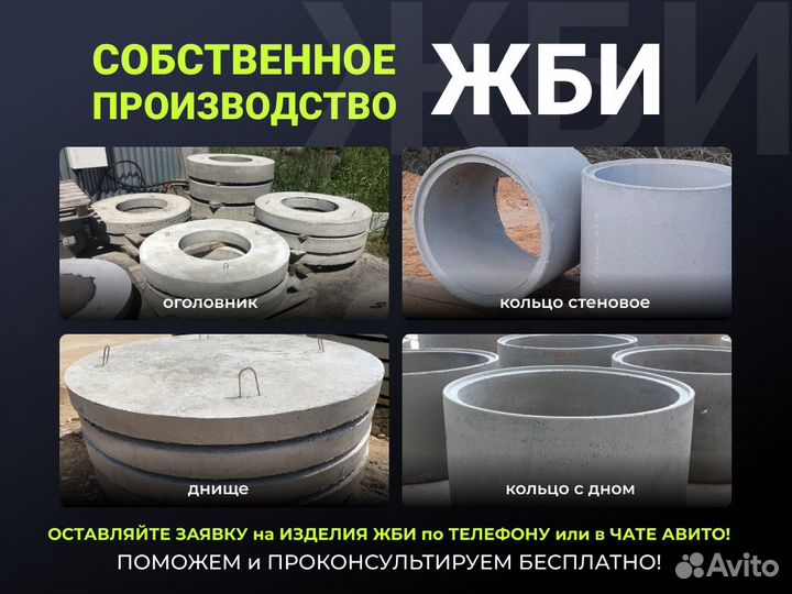 Жби кольца с дном