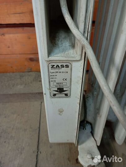 Масляный обогреватель zass
