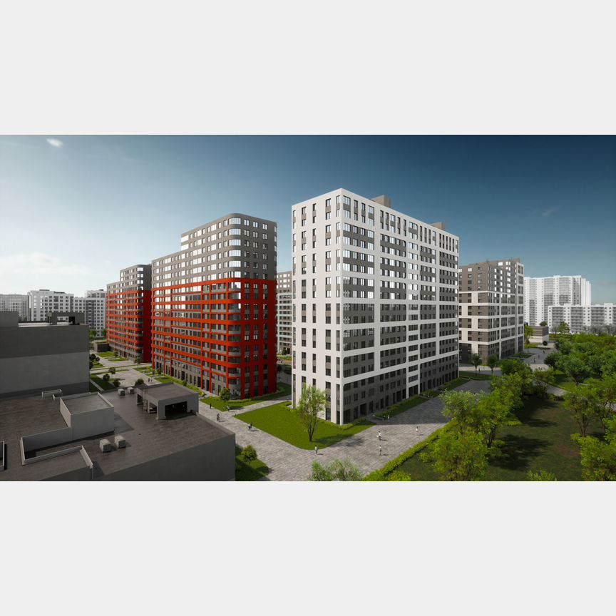 2-к. квартира, 73,1 м², 16/17 эт.