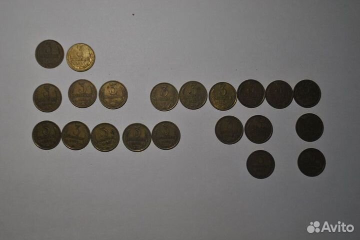 Монеты СССР погодовка