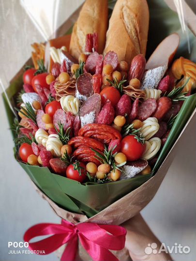 Букет мужчине, колбасный букет, 23 февраля