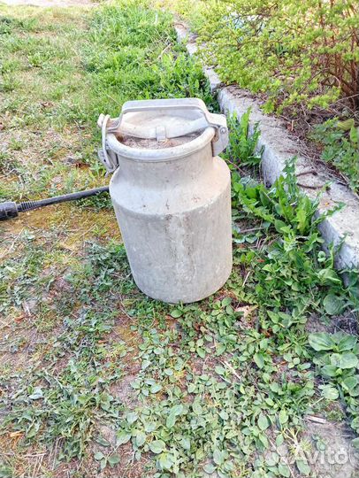 Алюминиевый бедон