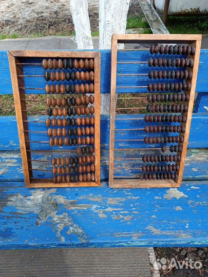 Счеты деревянные бухгалтерские СССР