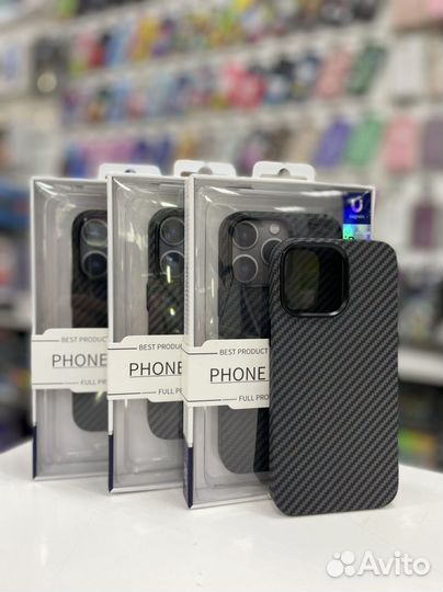 Чехол wiwu карбон iPhone 14pro 14 pro max