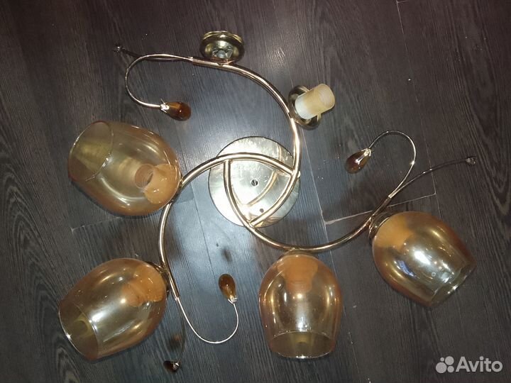 Люстра потолочная бу