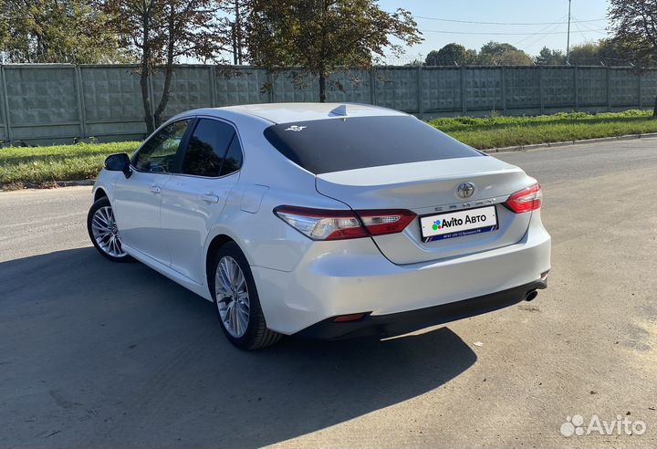 Toyota Camry 2.5 AT, 2018, 156 000 км