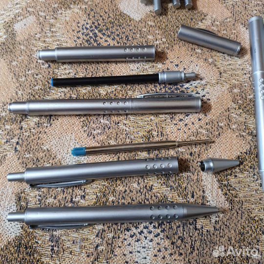 Ручки шариковые, металлические,стилофилия