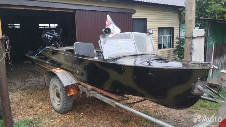 Казанка+ мотор