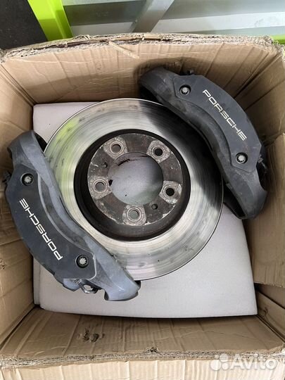 Передние тормоза porsche cayenne e3 (2018+)