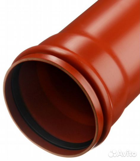 Труба канализационная d160x1000 мм для наружной ка