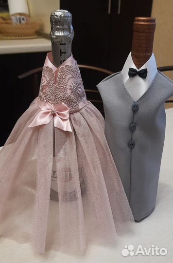 Костюм для шампанского на свадьбу