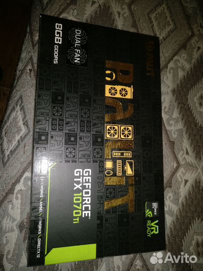 В/карта GTX 1070Ti