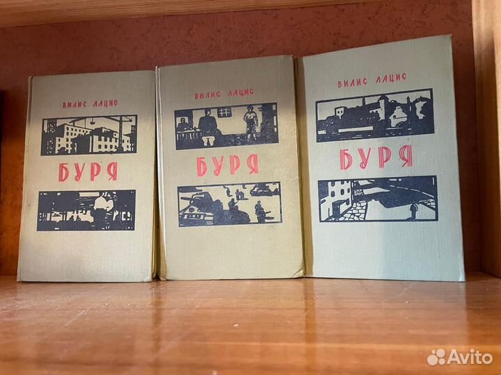 Вилис Лацис, Буря 3 тома