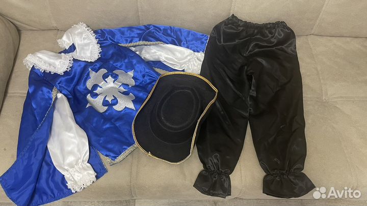 Костюм мушкетера 3 года