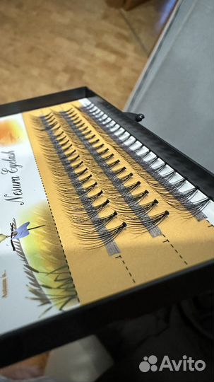 Ресницы пучки и клей для ресниц Duo 14g