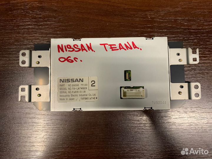 Nissan Teana j31 Монитор дисплей