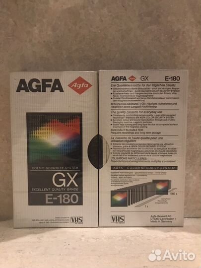 Кассета VHS новая Agfa