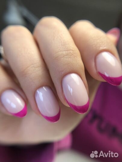 Наращивание ногтей, покрытие гель лаком