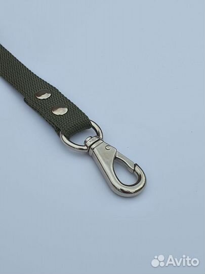 Поводок брезентовый для собак. Разные варианты