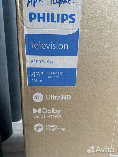 Телевизор Philips 43PUS8108/60 Ambilight 4K HDR