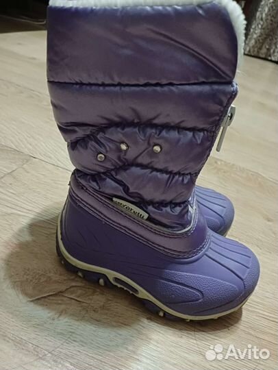 Сапожки для девочки осень