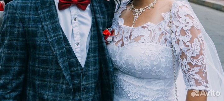 Свадебное платье пышное