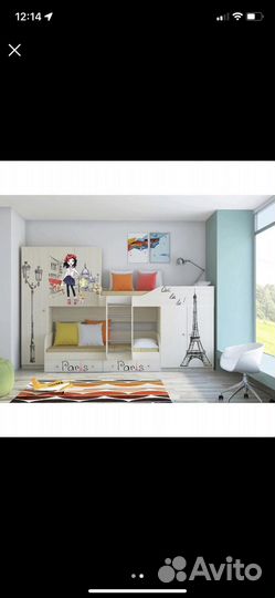 Детский комплекс 2-х спальный