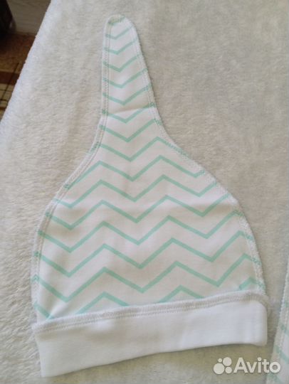 Пеленки-коконы для новорожд. новые+шапочки 56-68