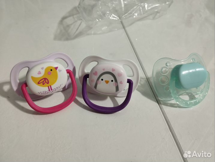 Соска пустышка avent 0 6