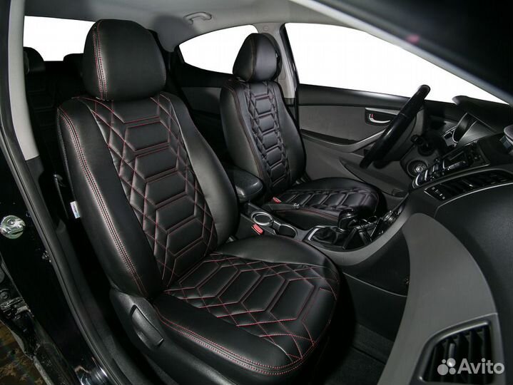 Чехлы из экокожи для Hyundai Elantra 5