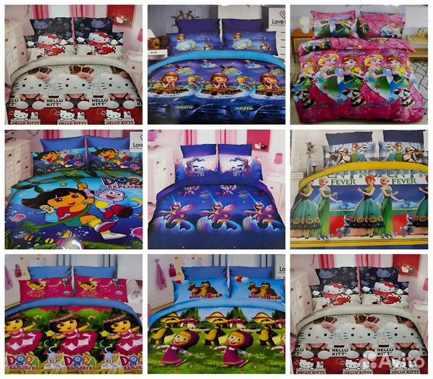 Детское постельное белье новое комплект