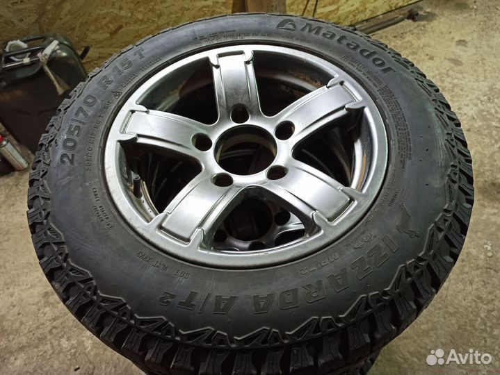 Колеса r 15 летние бу niva chevrolet