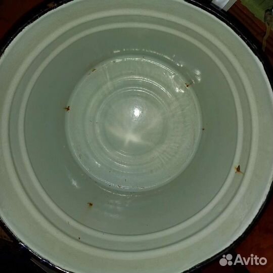 Кастрюля эмалированная