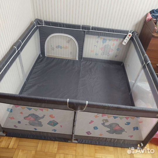 Большой детский манеж бу