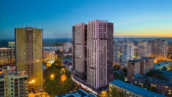 Апартаменты-студия, 26,6 м², 4/34 эт.