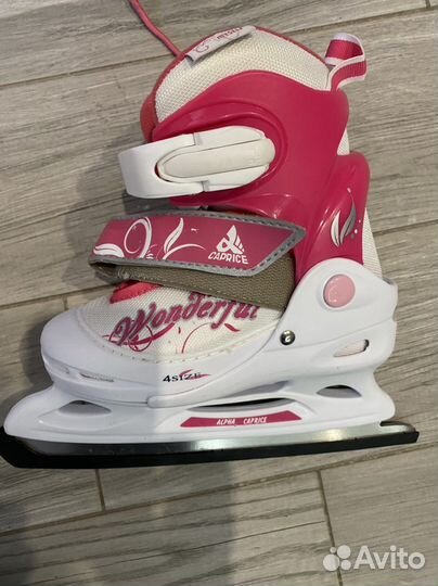 Коньки раздвижные для девочки