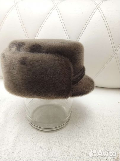 Меховая мужская кепка