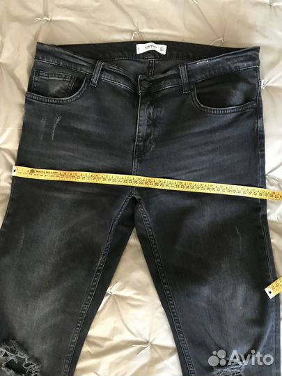 Джинсы женские черные в стиле 