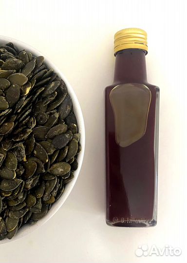 Масло тыквенное сыродавленное