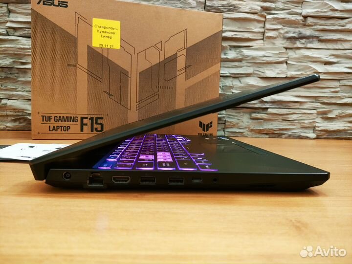 Игровой Asus на Core i5-11400H, 16G, RTX 3060, 1Tb