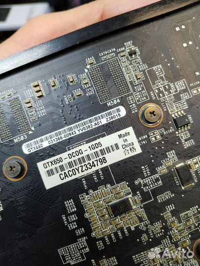 Видеокарта gtx 650