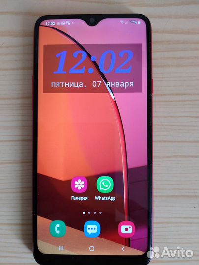 Samsung a 20s красный