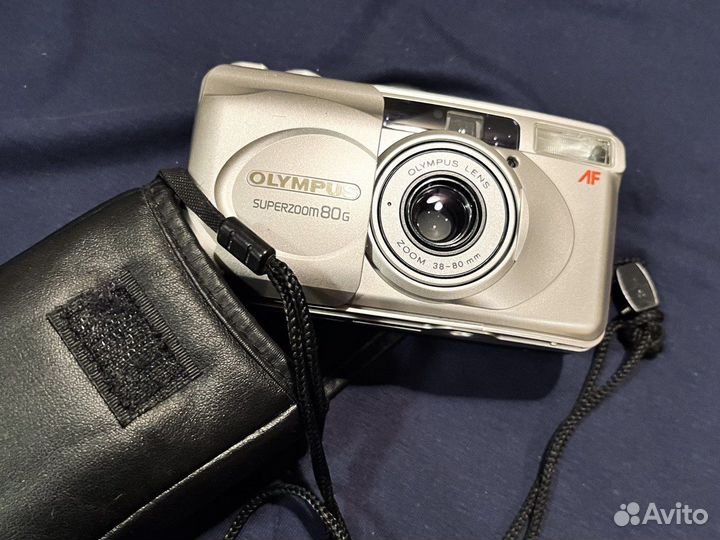 Плёночный фотоаппарат Olympus superzoom 80g